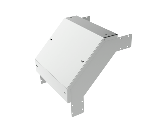 Кабельрост угловой  с R=100 мм 90 вниз РУ190Н.200.100.100.1,5.1